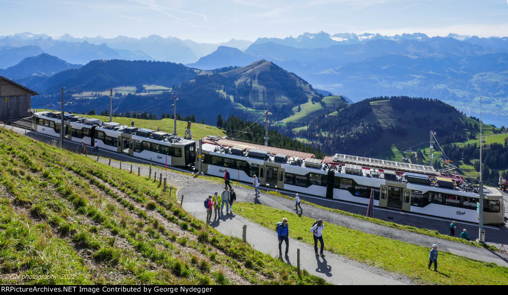 Rigi Railway 41, Bhe 4/6 (cog wheel railway) built by Stadler Rail